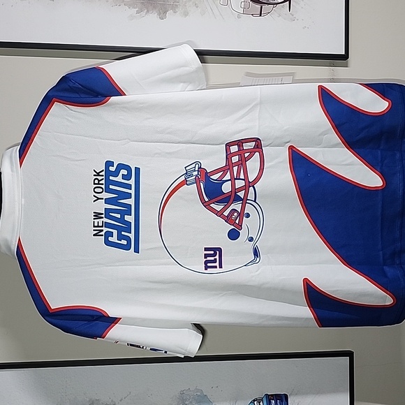 XL NY Giants NFL Game Day Fan Football Polo Jersey - Picture 5 of 8